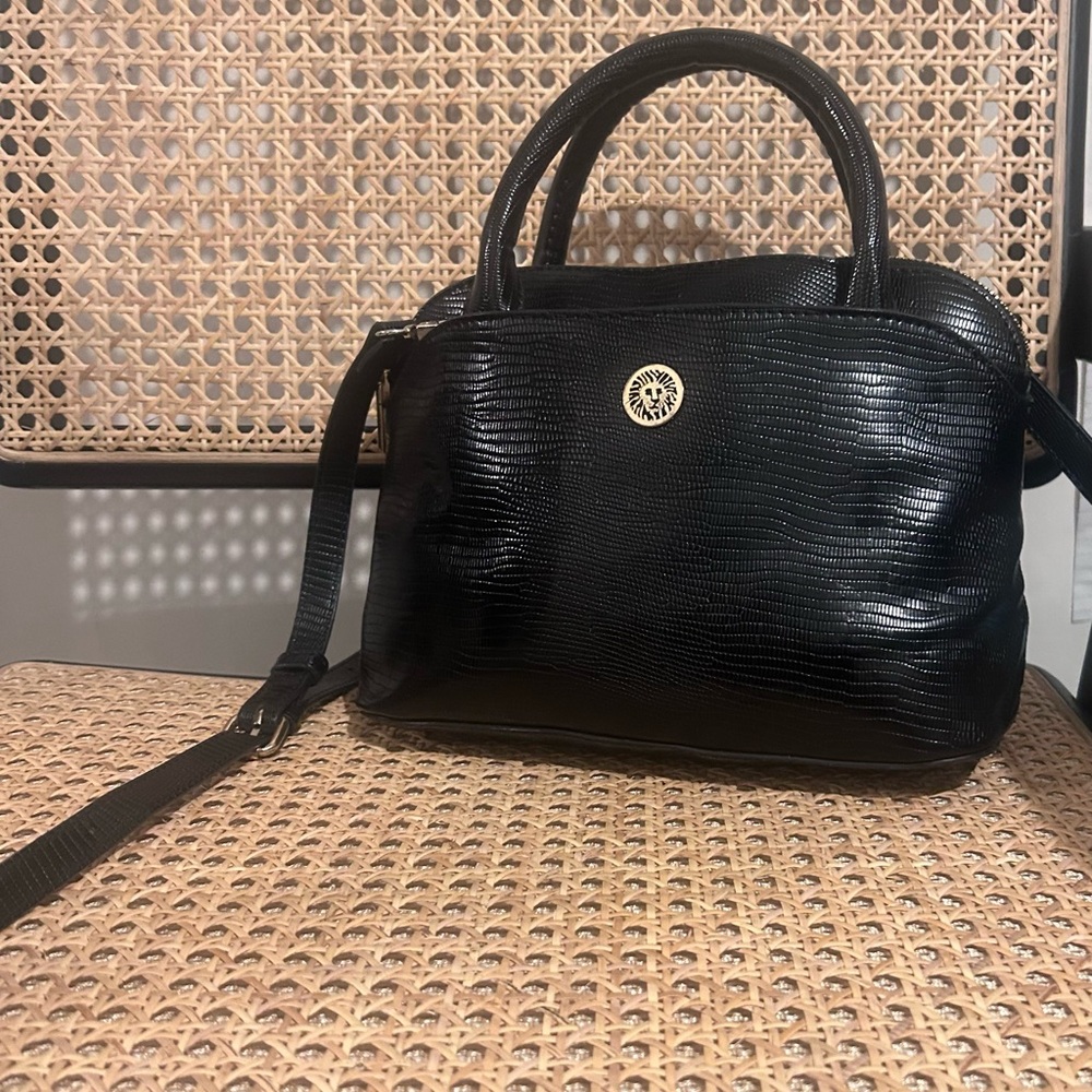 Anne Klein Black Handbag